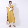 シューラルー(SHOO・LA・RUE)の【洗える】コクーンシルエットワンピース3