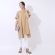 シューラルー(SHOO・LA・RUE)のシャドーストライプ使い Aラインチュニックワンピース11
