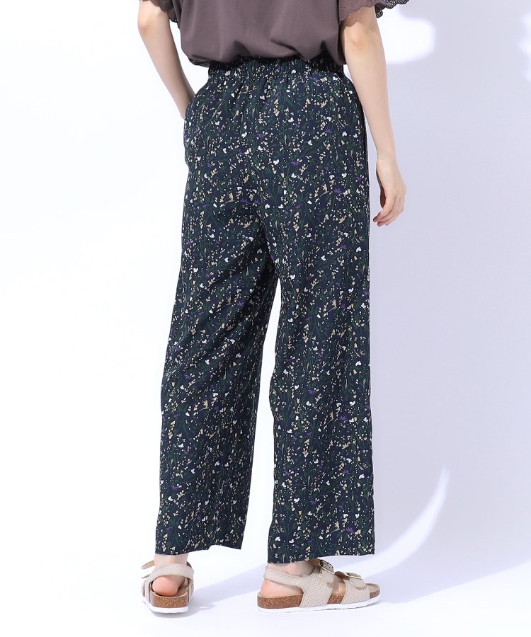 シューラルー(SHOO・LA・RUE)の【洗える】ジョーゼット柄プリントパンツ19