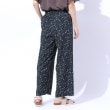 シューラルー(SHOO・LA・RUE)の【洗える】ジョーゼット柄プリントパンツ19