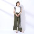 シューラルー(SHOO・LA・RUE)の【洗える】レイヤードにも さらっと穿ける 大人プリーツ イージーパンツ25