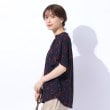 シューラルー(SHOO・LA・RUE)の【高レビュー/洗える】シンプルコーデに彩りを プリント前あきブラウス6
