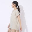 シューラルー(SHOO・LA・RUE)の【洗える/体型カバー】上品カジュアル 切替カノコトップス6