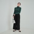 シューラルー(SHOO・LA・RUE)の【高レビュー/洗える/S-3L】ちくちくしにくい なめらか リブタートルニット21