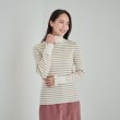 シューラルー(SHOO・LA・RUE)の【高レビュー/洗える/S-3L】ちくちくしにくい なめらか リブタートルニット47