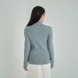 シューラルー(SHOO・LA・RUE)の【高レビュー/洗える/S-3L】ちくちくしにくい なめらか リブタートルニット53