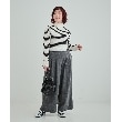 シューラルー(SHOO・LA・RUE)の【高レビュー/洗える/S-3L】ちくちくしにくい なめらか リブタートルニット63