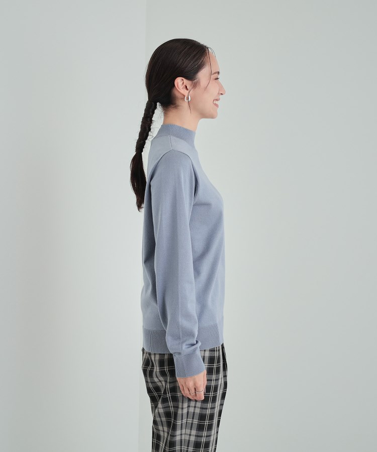 シューラルー(SHOO・LA・RUE)の【高レビュー/洗える】ちくちくしにくい なめらかハイネックニット26