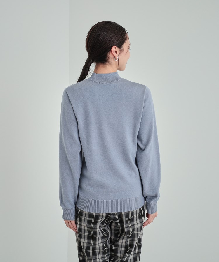 シューラルー(SHOO・LA・RUE)の【高レビュー/洗える】ちくちくしにくい なめらかハイネックニット27