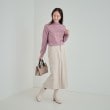 シューラルー(SHOO・LA・RUE)の【高レビュー/洗える】ちくちくしにくい なめらかハイネックニット23