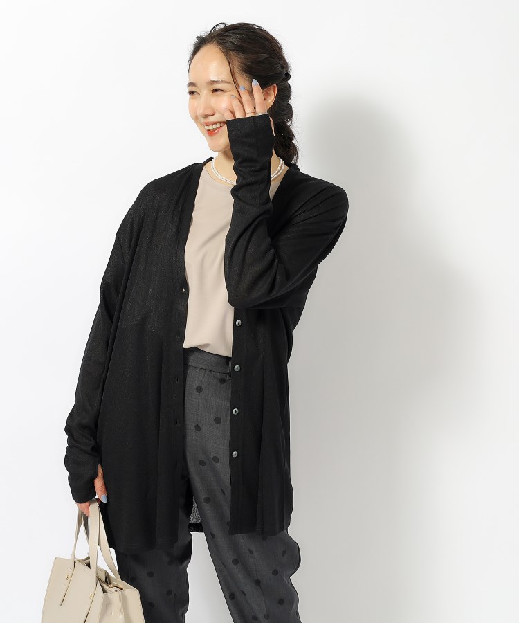 シューラルー(SHOO・LA・RUE)の【UV】手の甲までカバーできるカーディガン1