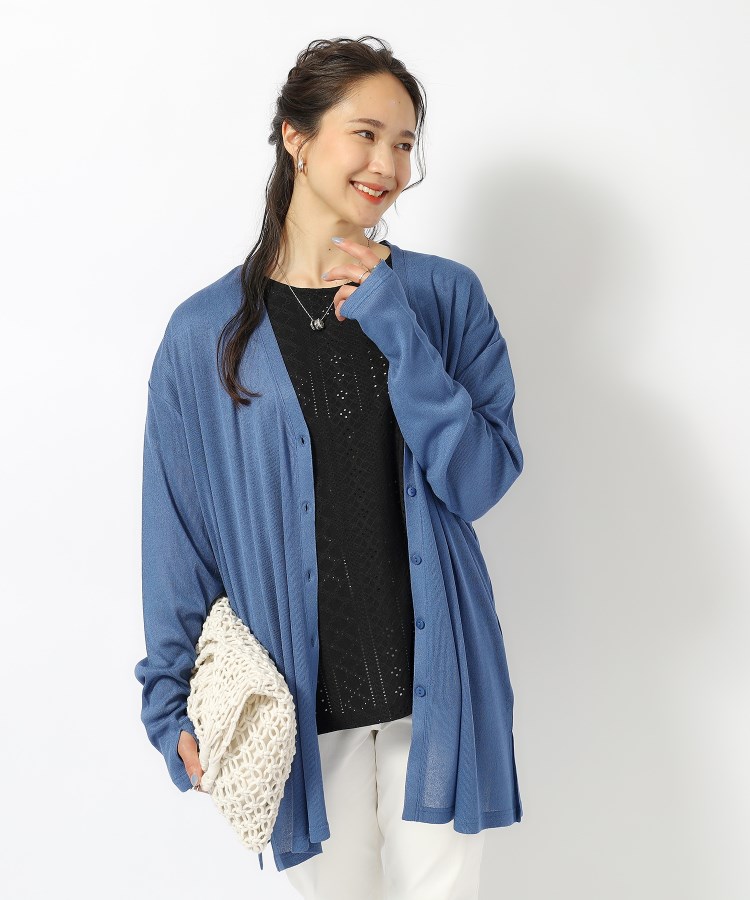 シューラルー(SHOO・LA・RUE)の【UV】手の甲までカバーできるカーディガン15