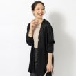 シューラルー(SHOO・LA・RUE)の【UV】手の甲までカバーできるカーディガン ブラック(019)