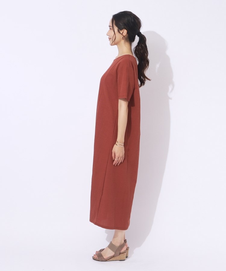 シューラルー(SHOO・LA・RUE)の【洗える】ゆるり さらり カノコ切替ワンピース14