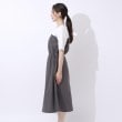 シューラルー(SHOO・LA・RUE)の【洗える】一枚でコーデが決まる ビスチェドッキングワンピース10