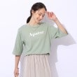 シューラルー(SHOO・LA・RUE)の【洗える/綿100%/プチプラ】アウトも決まる ラウンドヘム プリントTシャツ9