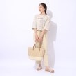 シューラルー(SHOO・LA・RUE)の【洗える/綿100%/プチプラ】アウトも決まる ラウンドヘム プリントTシャツ19