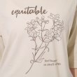 シューラルー(SHOO・LA・RUE)の【洗える/綿100%/プチプラ】アウトも決まる ラウンドヘム プリントTシャツ20
