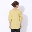 シューラルー(SHOO・LA・RUE)の【洗える】ウエスト調節可能 ドロスト5分袖トップス15