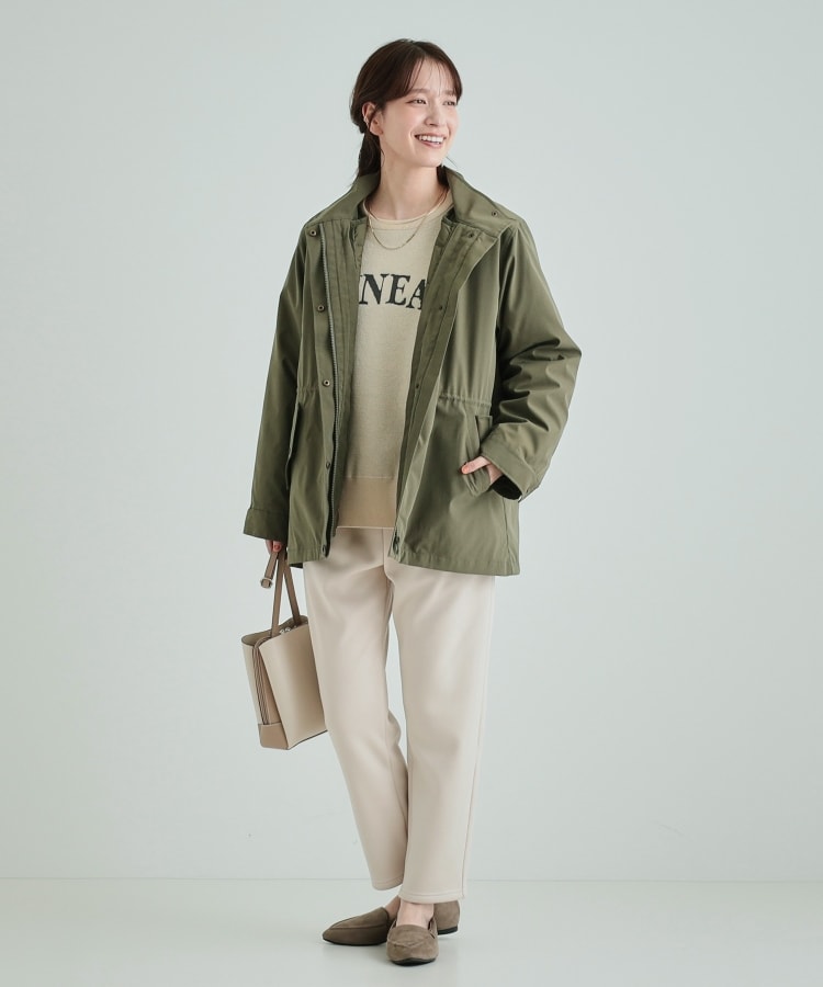 シューラルー(SHOO・LA・RUE)の【洗える/S-LL/撥水/3way】着こなし自在でロングシーズン使える スタンドカラーブルゾン20