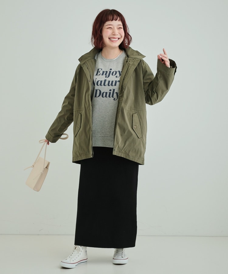 シューラルー(SHOO・LA・RUE)の【洗える/S-LL/撥水/3way】着こなし自在でロングシーズン使える スタンドカラーブルゾン54
