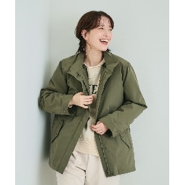 シューラルー(SHOO・LA・RUE)の【洗える/S-LL/撥水/3way】着こなし自在でロングシーズン使える スタンドカラーブルゾン