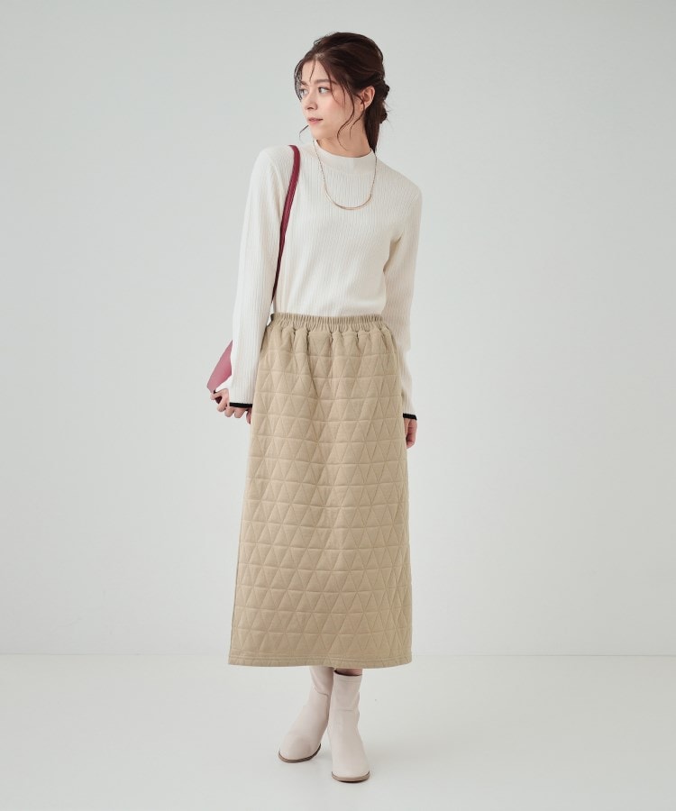 シューラルー(SHOO・LA・RUE)の【セットアップ可】キルトナロースカート11