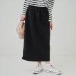 シューラルー(SHOO・LA・RUE)の【セットアップ可】キルトナロースカート ブラック(019)