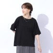 シューラルー(SHOO・LA・RUE)の【洗える】バックフリルで差をつける ドルマンTシャツ7