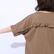 シューラルー(SHOO・LA・RUE)の【洗える】バックフリルで差をつける ドルマンTシャツ19