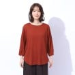 シューラルー(SHOO・LA・RUE)の【洗える/8分袖】二の腕カバー 楊柳パフスリーブトップス21