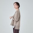 シューラルー(SHOO・LA・RUE)の一枚で簡単こなれ見え スポンディッシュ 裾レイヤード風ニット6