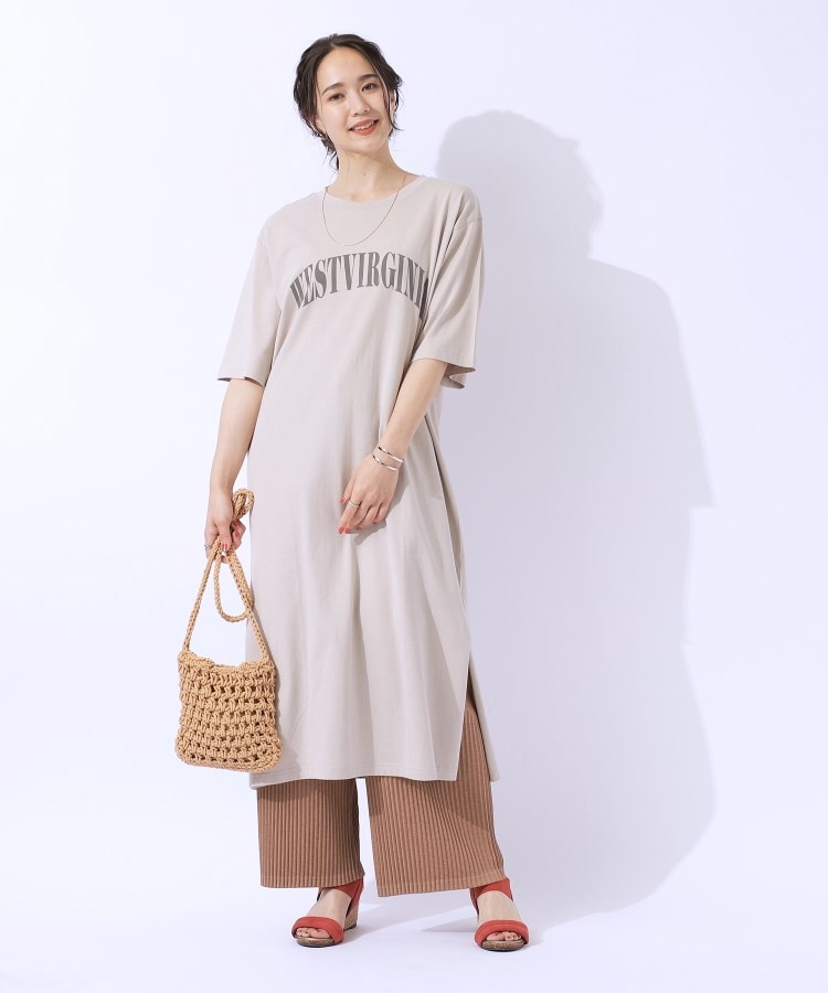 シューラルー(SHOO・LA・RUE)の【高レビュー/洗える】ゆるリラックス プリーツイージーパンツ30
