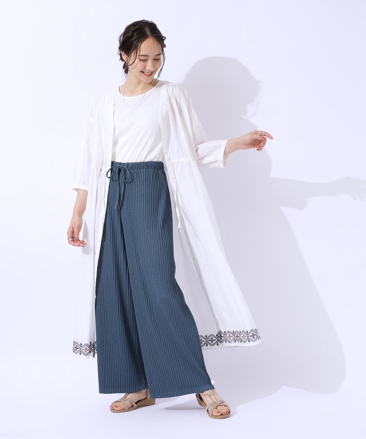シューラルー(SHOO・LA・RUE)の【高レビュー/洗える】ゆるリラックス プリーツイージーパンツ26