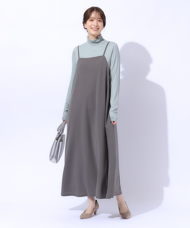 高レビュー/洗える】ポケット付きが嬉しい フレアキャミ