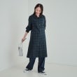 シューラルー(SHOO・LA・RUE)の【洗える】着回しいろいろ 大人のためのチェックシャツワンピース3