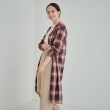 シューラルー(SHOO・LA・RUE)の【洗える】着回しいろいろ 大人のためのチェックシャツワンピース6