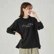 シューラルー(SHOO・LA・RUE)の【洗える】プリントロングスリーブTシャツ1
