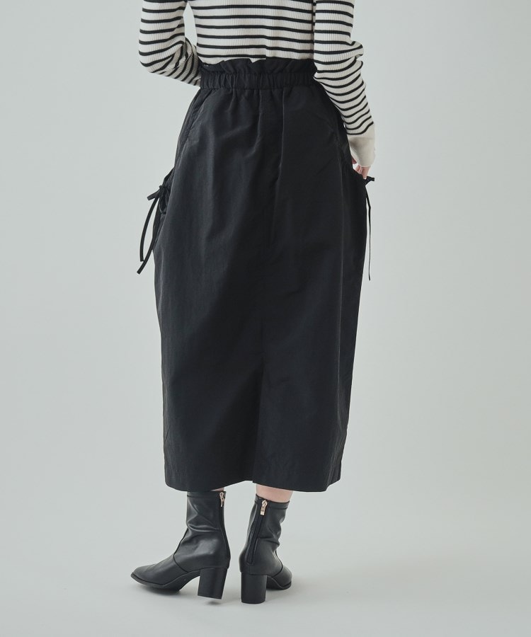 シューラルー(SHOO・LA・RUE)の【洗える】ドロストリボン ナイロンスカート2