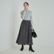 シューラルー(SHOO・LA・RUE)の【洗える】レトロムード感じる 花柄プリントギャザースカート3