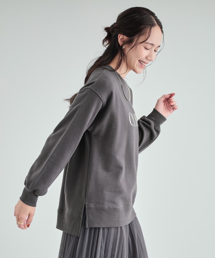シューラルー(SHOO・LA・RUE)の【S-LL/洗える】レイヤードも楽しめる プリントスウェット14