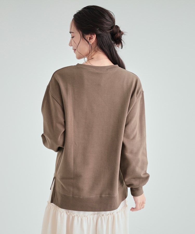 シューラルー(SHOO・LA・RUE)の【S-LL/洗える】レイヤードも楽しめる プリントスウェット22