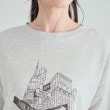 シューラルー(SHOO・LA・RUE)の【S-LL/洗える】レイヤードも楽しめる プリントスウェット36