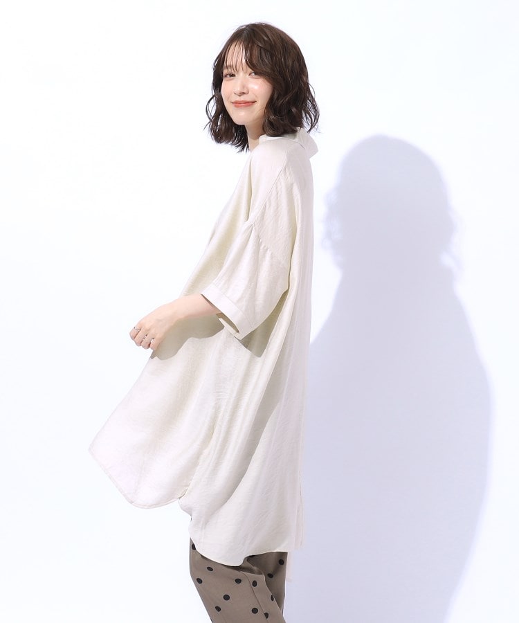 高レビュー/S-LL/洗える/体型カバー】大人のためのスキッパー 高レビュー/S-LL/洗える/体型カバー】大人のためのスキッパー