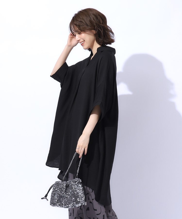 高レビュー/S-LL/洗える/体型カバー】大人のためのスキッパー 高レビュー/S-LL/洗える/体型カバー】大人のためのスキッパー