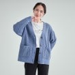 シューラルー(SHOO・LA・RUE)の【高レビュー/洗える】ポケット付きが嬉しい ざっくり編み Vネックカーディガン17