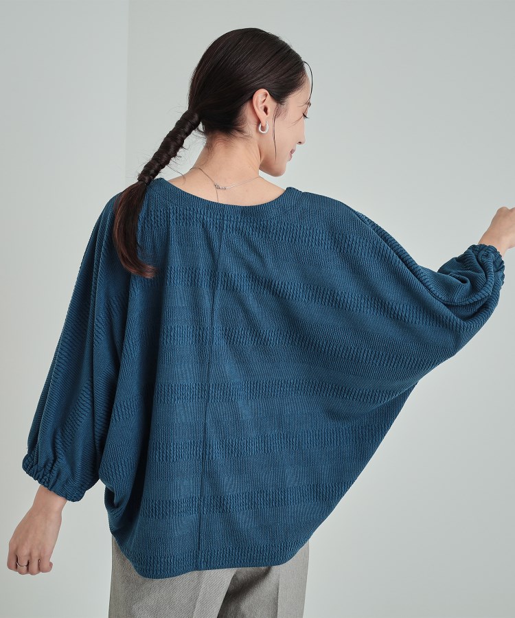 シューラルー(SHOO・LA・RUE)の【S-LL/洗える】表面感で差をつける やわらかドルマントップス10