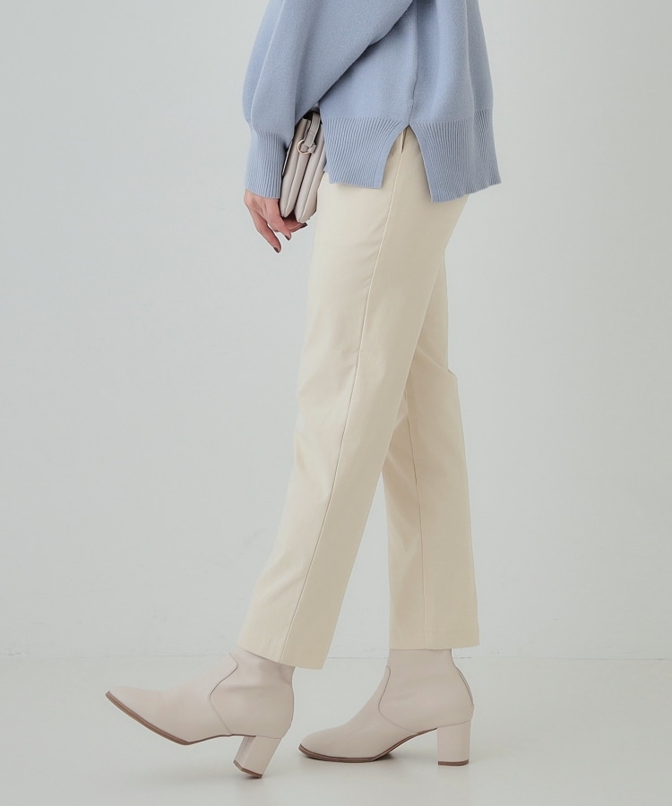 シューラルー(SHOO・LA・RUE)の【洗える/SS-3L】あったか裏起毛 ストレッチ テーパードパンツ10