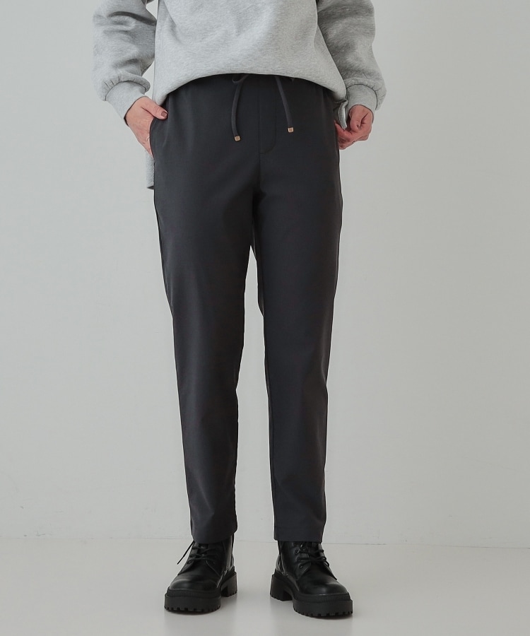 シューラルー(SHOO・LA・RUE)の【洗える/SS-3L】あったか裏起毛 ストレッチ テーパードパンツ17