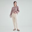 シューラルー(SHOO・LA・RUE)の【洗える/SS-3L】あったか裏起毛 ストレッチ テーパードパンツ32